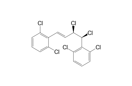 Benzene, 1,1'-(1,4-dichloro-2-butene-1,4-diyl)bis[2,6-dichloro-, (E)-