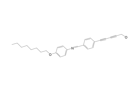 N-[4-(5-HYDROXYPENTA-1,3-DIYNYL)-BENZYLIDENE]-4-OCTYLOXYANILINE