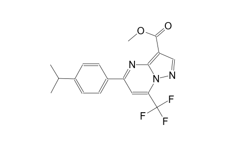 methyl 5-(4-isopropylphenyl)-7-(trifluoromethyl)pyrazolo[1,5-a]pyrimidine-3-carboxylate