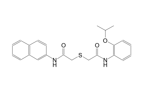 2-[[2-(2-isopropoxyanilino)-2-keto-ethyl]thio]-N-(2-naphthyl)acetamide