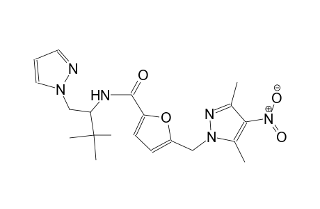 5-[(3,5-dimethyl-4-nitro-1H-pyrazol-1-yl)methyl]-N-[2,2-dimethyl-1-(1H-pyrazol-1-ylmethyl)propyl]-2-furamide