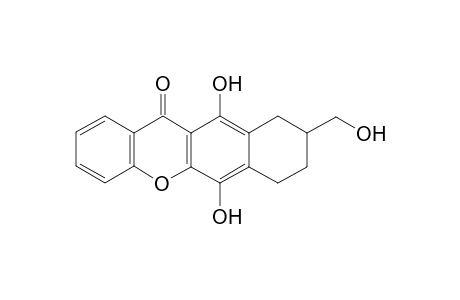 9-(Hydroxymethyl)-6,11-dihydroxy-12-oxoxantho[2,3-g]tetralin