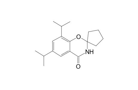 6,8-Diisopropylspiro[1,3-benzoxazine-2,1'-cyclopentan]-4(3H)-one