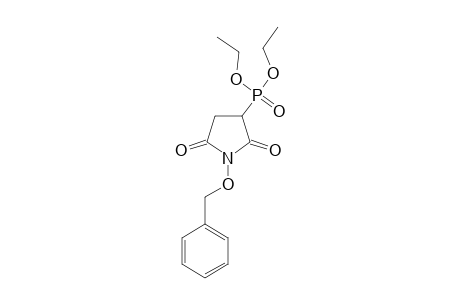 DIETHYL-(1-BENZYLOXY-2,5-DIOXOPYRROLIDIN-3-YL)-PHOSPHONATE