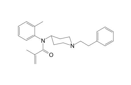 2-Methyl-N-(2-methylphenyl)-N-(1-(2-phenylethyl)piperidin-4-yl)prop-2-enamide