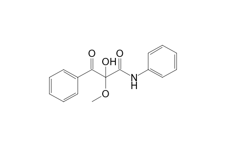 alpha-benzoyl-alpha-hydroxy-2-methoxy acetanilide
