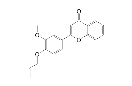2-[4-(ALLYLOXY)-3-METHOXYPHENYL]-4H-CHROMEN-4-ONE