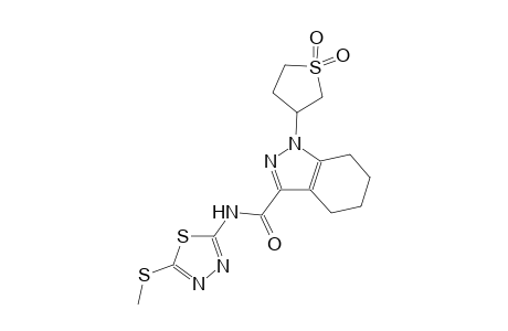 1H-indazole-3-carboxamide, 4,5,6,7-tetrahydro-N-[5-(methylthio)-1,3,4-thiadiazol-2-yl]-1-(tetrahydro-1,1-dioxido-3-thienyl)-