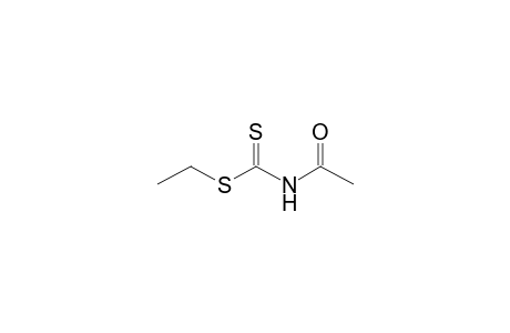Ethyl acetyldithiocarBamate