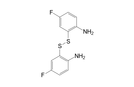 Benzenamine, 2,2'-dithiobis[4-fluoro-