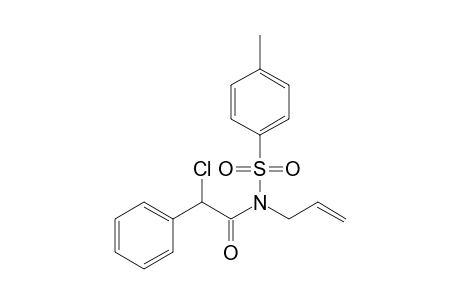 2-Chloranyl-N-(4-methylphenyl)sulfonyl-2-phenyl-N-prop-2-enyl-ethanamide