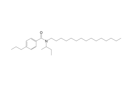 Benzamide, 4-propyl-N-(2-butyl)-N-pentadecyl-