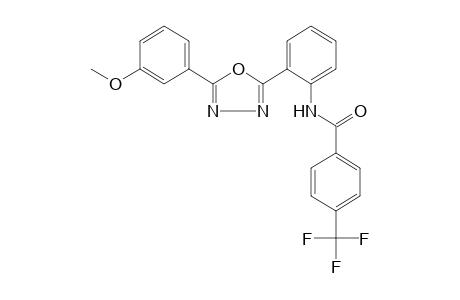 2'-[5-(m-METHOXYPHENYL)-1,3,4-OXADIAZOL-2-YL]-alpha,alpha,alpha-TRIFLUORO-p-TOLUANILIDE