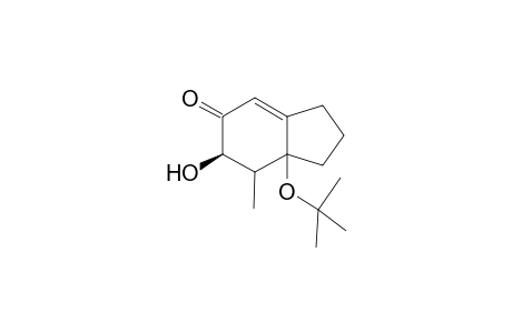 6-tert-Butyloxy-4.beta.-hydroxy-5-methylbicyclo[4.3.0]non-1-en-3-one isomer