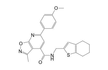 isoxazolo[5,4-b]pyridine-4-carboxamide, 6-(4-methoxyphenyl)-3-methyl-N-[(4,5,6,7-tetrahydrobenzo[b]thien-2-yl)methyl]-