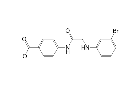 Methyl 4-([(3-bromoanilino)acetyl]amino)benzoate