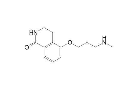 5-[3-(methylamino)propoxy]-3,4-dihydro-2H-isoquinolin-1-one