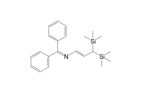 1,1-Diphenyl-5,5-bis(trimethylsilyl)-2-aza-1,3-pentadiene