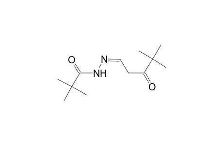 Propiohydrazide, 2,2-dimethyl-N2-(4,4-dimethyl-3-oxopentylideno)-