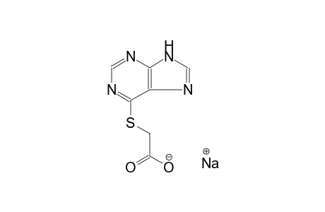 sodium (9H-purin-6-ylsulfanyl)acetate