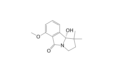 1,1-Dimethyl-9b.alpha.-hydroxy-2.beta.-methoxy-1,2,3,9b-tetrahydro-5H-pyrrolo[2,1-a]isoindol-5-one