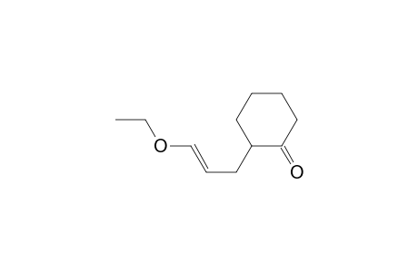 2-[(E)-3-ethoxyallyl]cyclohexanone