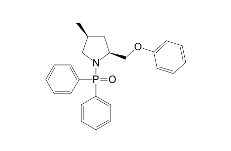 N-DIPHENYLPHOSPHINOYL-CIS-4-METHYL-2-PHENOXYMETHYLPYRROLIDINE