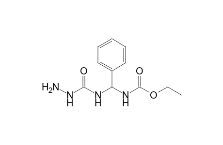 4-[.alpha.-(Ethoxycarbonylamino)benzyl]semicarbazide