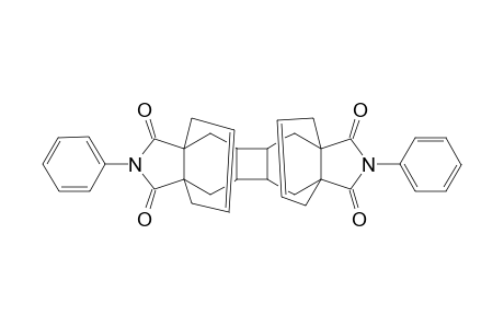 1H,6H-3a,10a:5a,8a-Di[2]butenocyclobuta[1,2-f:3,4-f']diisoindole-1,3, 6,8(2H,7H)-tetrone, 4,4a,4b,5,9,9a,9b,10-octahydro-2,7-diphenyl-