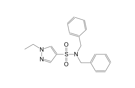 N,N-dibenzyl-1-ethyl-1H-pyrazole-4-sulfonamide