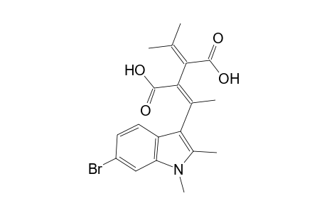 2-[1-(6-Bromo-1,2-dimethyl-1H-indol-3-yl)ethylidene]-3-isopropylidenesuccinic acid