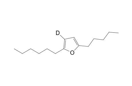 2-Hexyl-3-deuterio-5-pentylfuran