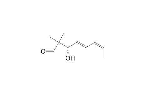 4,6-Octadienal, 3-hydroxy-2,2-dimethyl-, [S-(E,Z)]-