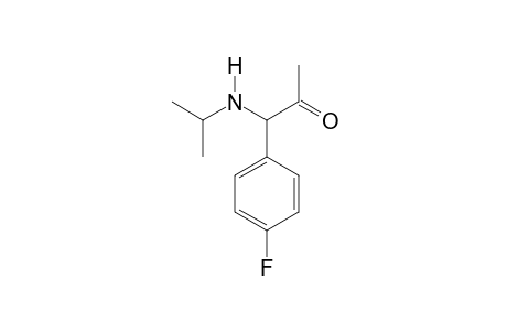 (1-(4-Fluorophenyl)-1-(1-methylethyl)amino)propan-2-one