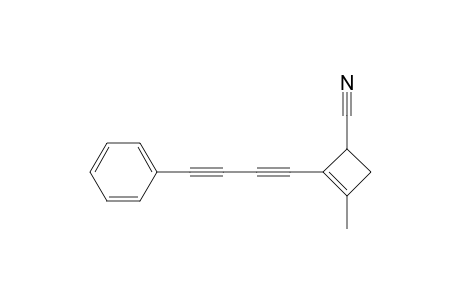 3-Cyano-2-(4-phenylbuta-1,3-diyn-1-yl)-1-methylcyclobutene