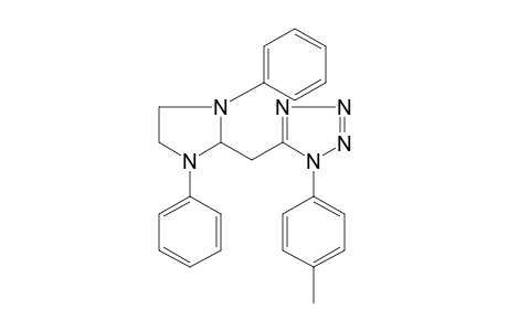 5-[(1,3-diphenyl-2-imidazolidinyl)methyl]-1-p-tolyl-1H-tetrazole