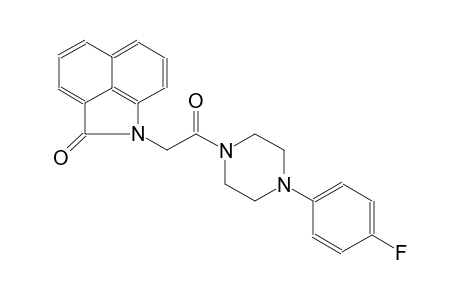 1-{2-[4-(4-fluorophenyl)-1-piperazinyl]-2-oxoethyl}benzo[cd]indol-2(1H)-one