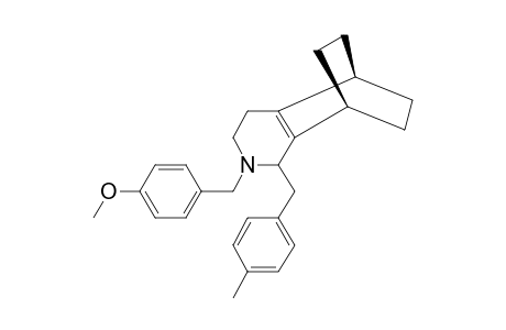 5,8-ETHANO-2-(PARA-METHOXYBENZYL)-1-(PARA-METHYLBENZYL)-1,2,3,4,5,6,7,8-OCTAHYDROISOQUINOLINE