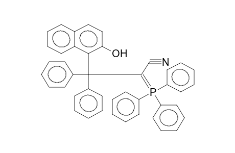 TRIPHENYLPHOSPHONIUM 1-CYANO-2,2-DIPHENYL-2-(2-HYDROXYNAPHTHYL)ETHYLIDE