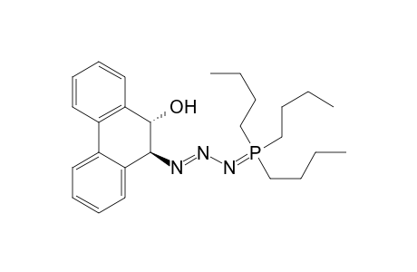 9-Phenanthrenol, 9,10-dihydro-10-[3-(tributylphosphoranylidene)-1-triazenyl]-, trans-