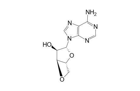 2,6-Dioxabicyclo[3.2.0]heptane, adenosine deriv.