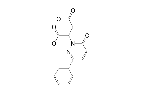 2-(6-oxo-3-Phenylpyridazin-1-yl)butanedioic acid