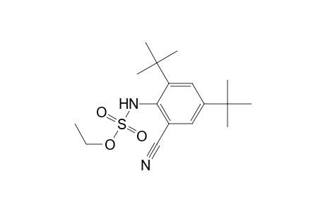 Ethyl N-(2,4-di-tert-butyl-6-cyanophenyl)sulfamate