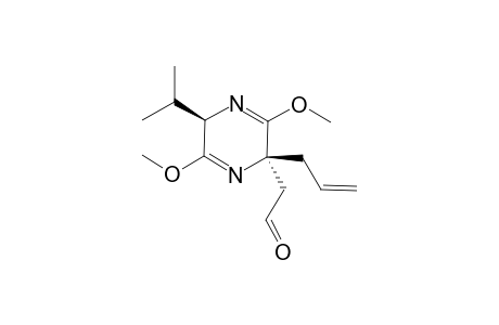 2-[(2R,5S)-3,6-dimethoxy-2-propan-2-yl-5-prop-2-enyl-2H-pyrazin-5-yl]acetaldehyde