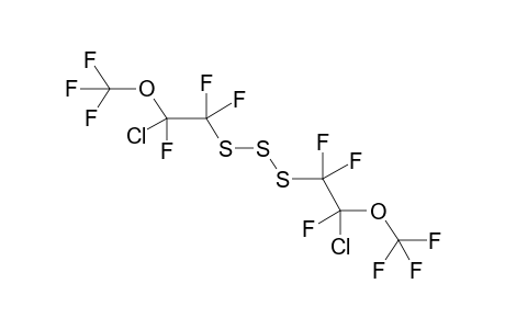 BIS(2-TRIFLUOROMETHOXY-2-CHLOROTRIFLUOROETHYL)TRISULPHIDE