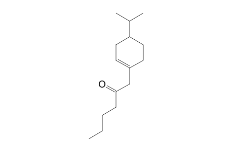 1-(4-Isopropyl-1-cyclohexen-1-yl)-2-hexanone