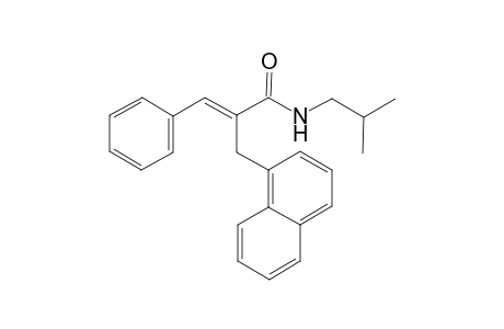 (E)-N-Isobutyl-2-(naphthalen-1-ylmethyl)-3-phenylacrylamide