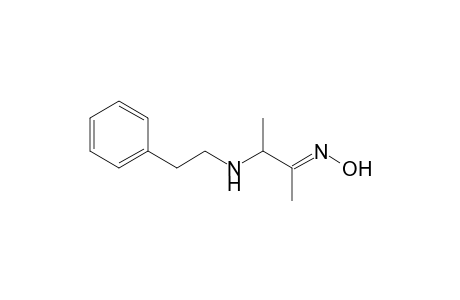 3-[(2-Phenylethyl)amino]butan-2-one oxime