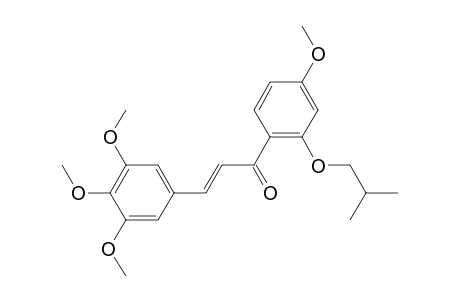 2'-(2-Methylpropyl)oxy-3,4,4',5-tetramethoxychalcone (isomer 2)