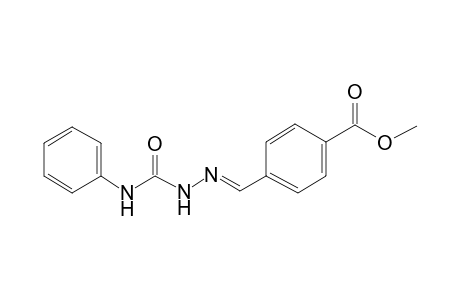 Benzaldehyde, 4-methoxycarbonyl-, 4-phenylsemicarbazone